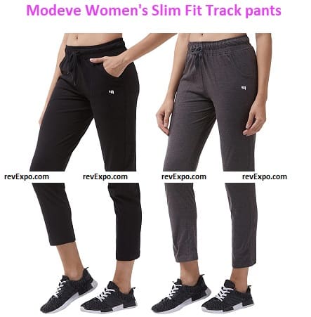 Modeve Women's Slim Fit Track pants