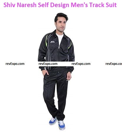 Shiv Naresh Self Design Men's Track Suit