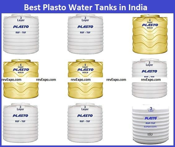 Best Plasto Water Tanks in India