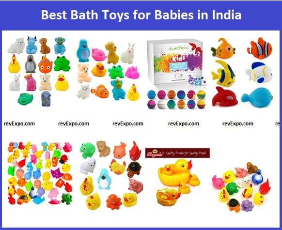 Best Bath Toys for Baby in India