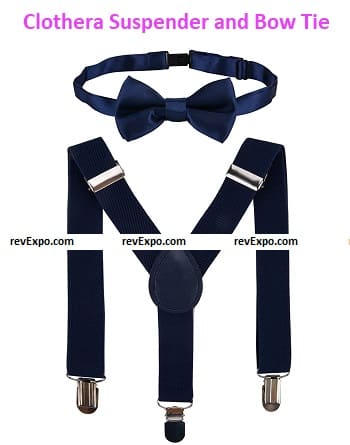 Clothera Suspender and Bow Tie