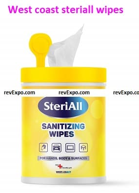 West coast steriall wipes 