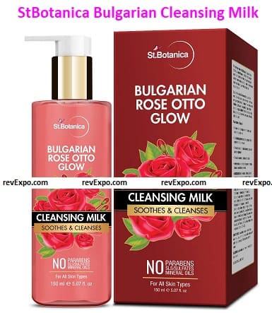 Botanica Bulgarian rose otto glow cleansing milk