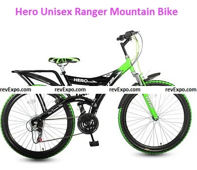 Hero Unisex Ranger 18 Speed DTB Vx 26T Mountain Bike
