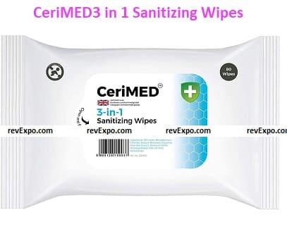 3 in 1 Sanitizing Wipes