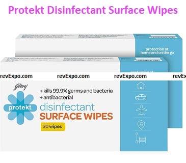 Protekt Disinfectant Surface Wipes