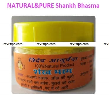 100% NATURAL&PURE PRODUCTS Shankh Bhasma