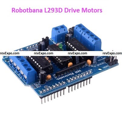Robotbana L293D Drive Motors