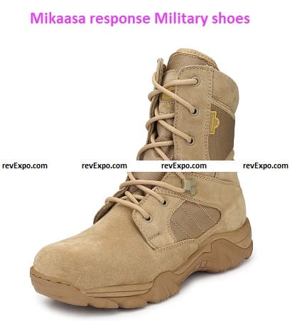 Mikaasa response Military shoes