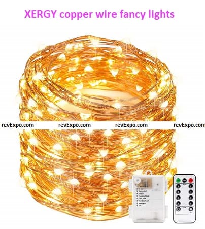 XERGY copper wire fancy lights