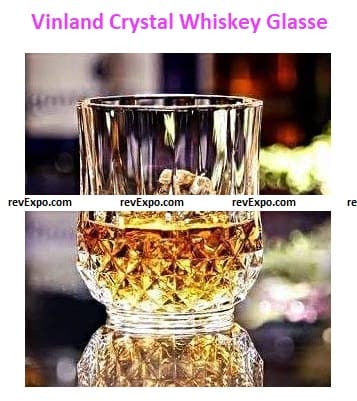 Vinland Crystal Whiskey Glass