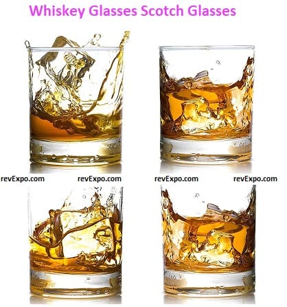 Whiskey Glasses Scotch Glasses Old Fashioned Whiskey Glasses
