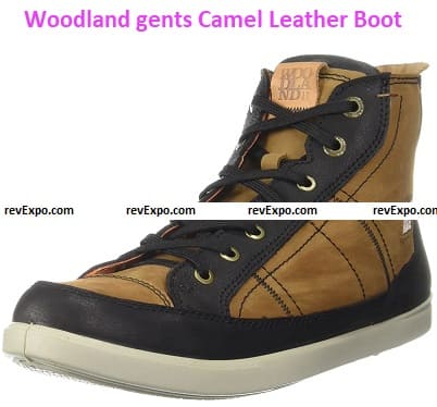 Woodland gents Camel Leather Ankle Boot