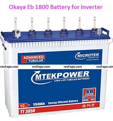 Okaya Eb 1800 Battery for Inverter