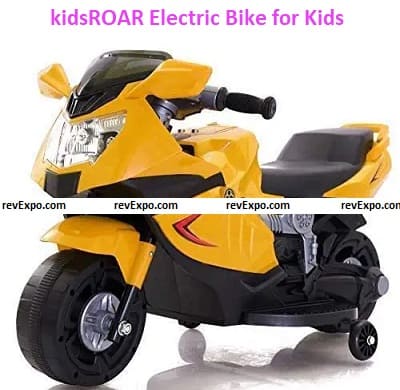 kidsROAR Electric Bike for Kids