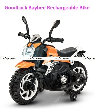 GoodLuck Baybee Rechargeable Battery Operated Baby Ride On Bike