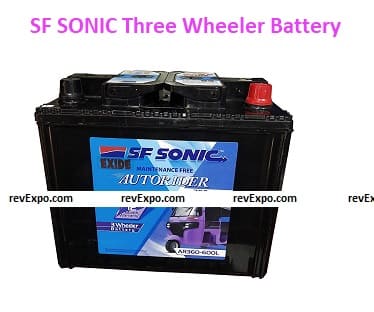 SF SONIC Three-Wheeler Battery