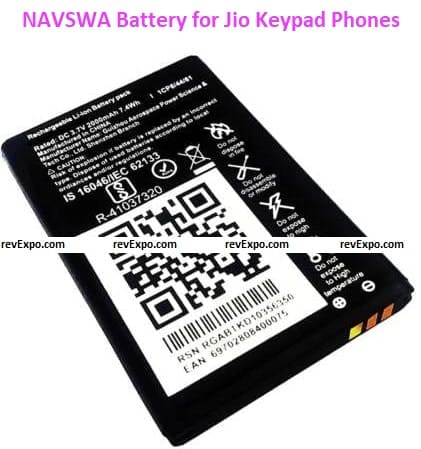 NAVSWA Battery for Jio Keypad Phones