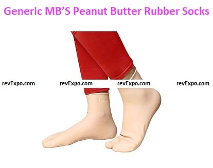 Generic MB’S Peanut Butter Rubber Socks