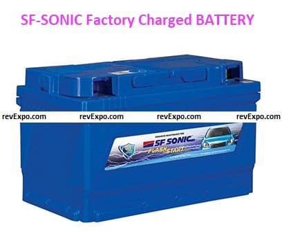 SF-SONIC Factory Charged 12 Volt BATTERY
