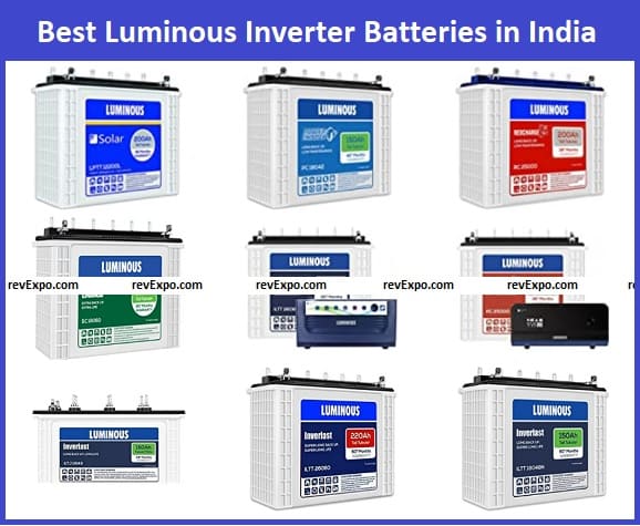 Best Luminous Inverter Batteries in India