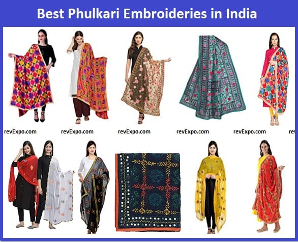 Best Phulkari Embroideries in India