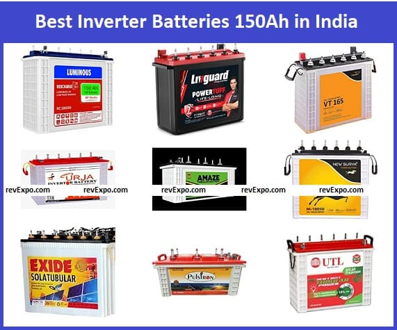 Best Inverter Batteries 150Ah in India