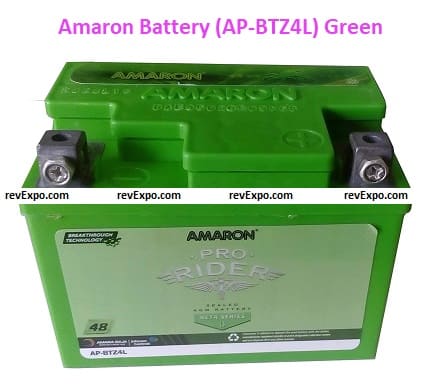 Amaron Battery (AP-BTZ4L) Green