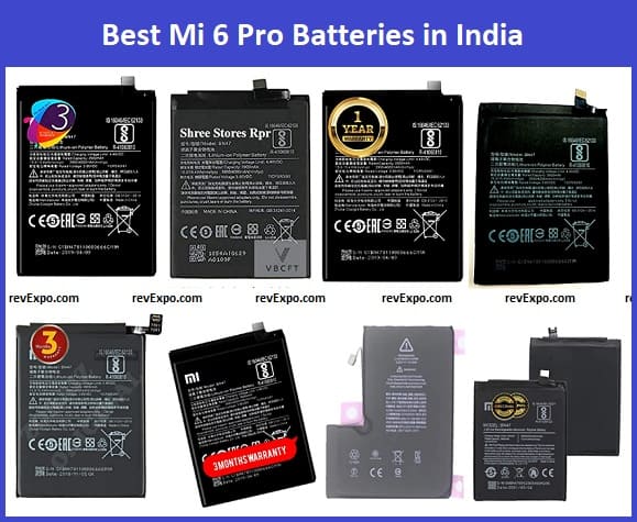 Best Mi 6 Pro Batteries in India