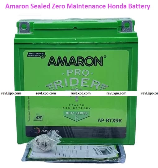 Amaron Sealed Zero Maintenance Honda Battery