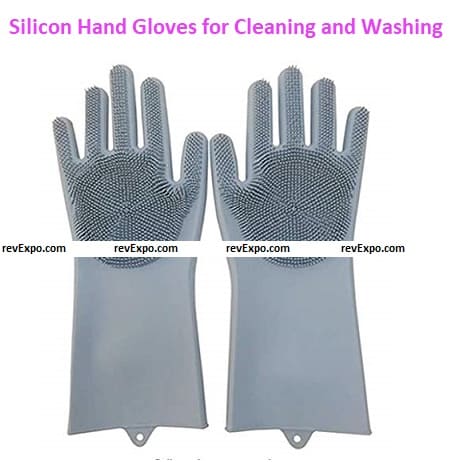 Silicon Hand Gloves for Cleaning and Washing