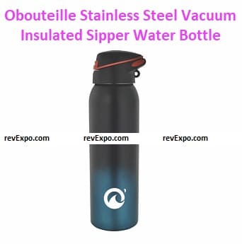 Obouteille Stainless Steel Vacuum Insulated Sipper Water Bottle