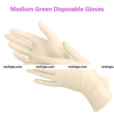 Green Disposable Gloves