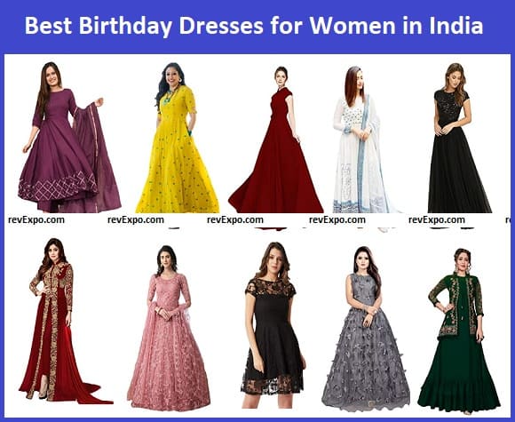 Best Birthday Dresses for Women in India