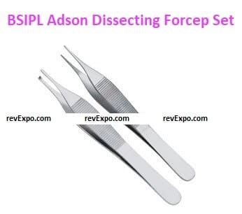 BSIPL Adson Dissecting Forcep Set