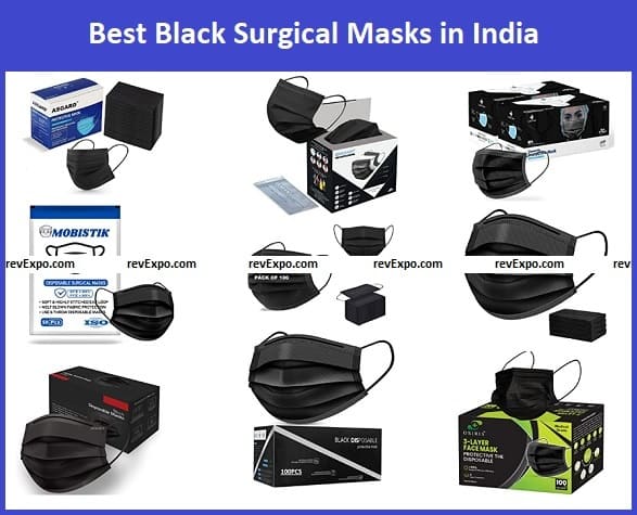 Best Black Surgical Masks in India