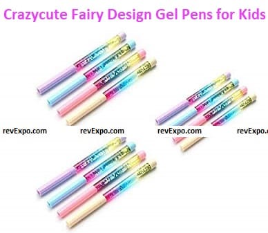 Fairy Design Gel Pens for Kids