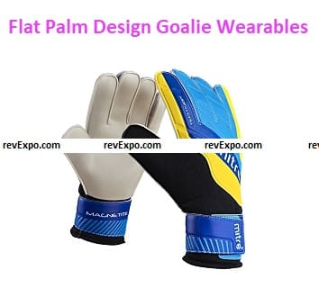 Flat Palm Design Goalie Wearables